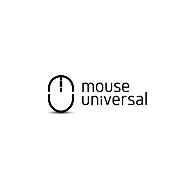 mouse typography concept