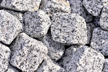 Decorative stone building