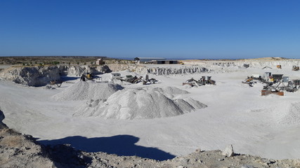 pila de caliza