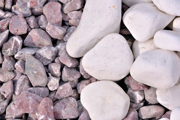 Decorative marble chips