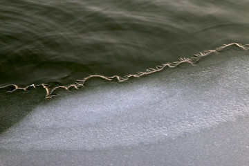 Melting ice