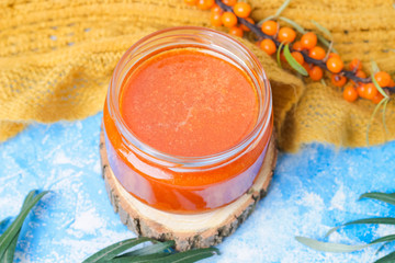 natural, organic sea buckthorn jam