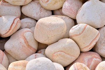 Decorative marble pebbles