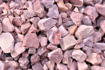 Decorative quartzite chips