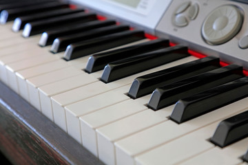 Electric piano keys