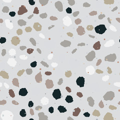 Fototapeta premium Terrazzo seamless pattern. Imitation of a Venetian stone floor