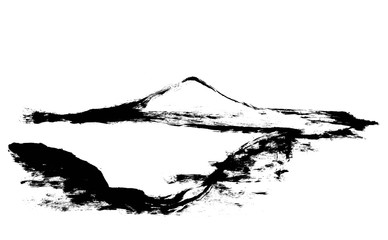 富士山01ハイコントラスト