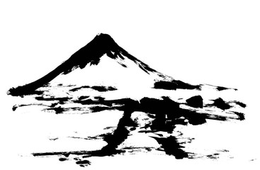 富士山02ハイコントラスト