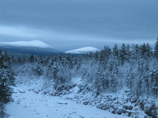 winter mountains