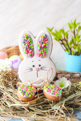 easter gingerbread bunny