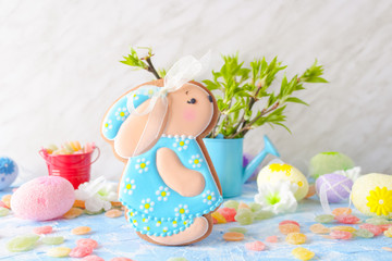 easter gingerbread bunny
