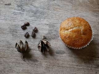bread on wooden table