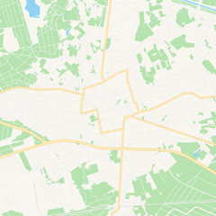 Lommel, Belgium printable map