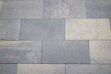 Naklejka premium gray and black road tiles