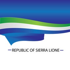 Obraz premium SIERRA FLAG VECTOR