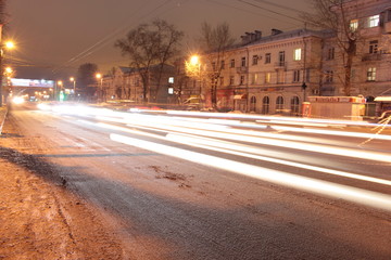 city street lantern road