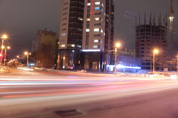 city street lantern road