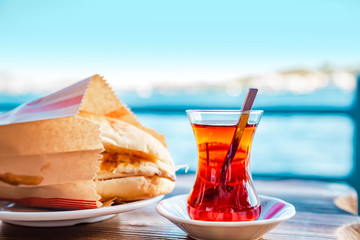Traditional Turkish sandwich - 