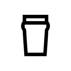 Coffee icon. Break drink sign