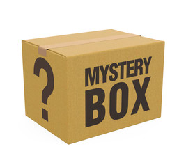 Mystery Box Isolated