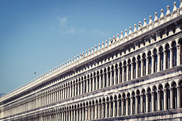 Fototapeta premium Procuratie Vecchie in San Marco square in Venice, Italy