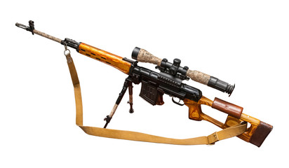 Military sniper rifle