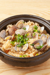 浅蜊ご飯