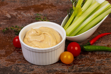 Vegan cuisine - Humus