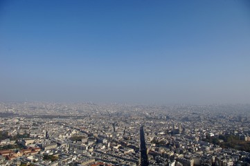 Obraz premium Vue panoramique de Paris