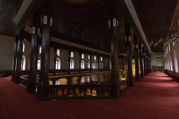 interior of arap mosque in istanbul