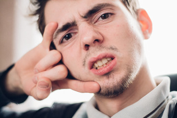 Obraz premium emotional cool guy