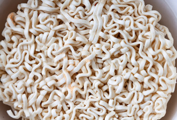 background of noodles