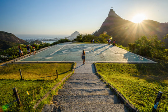 View from Mirante Dona Marte to Corcovado Mountain