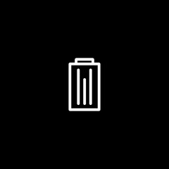 Trash icon vector illustration