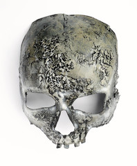 Human skull mask