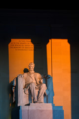 Abraham Lincoln Monument at Sunrise