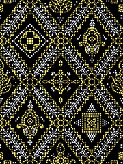 Fototapeta na wymiar seamless traditional Indian pattern