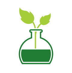 Phytoterapy icon on background for graphic and web design. Simple vector sign. Internet concept symbol for website button or mobile app.