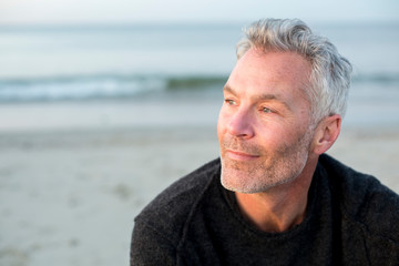 Portrait of smiling man