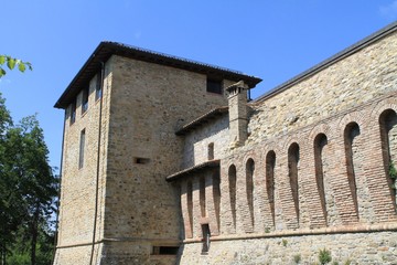 Fototapeta na wymiar Castello di Felino
