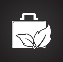 Phytoterapy icon on background for graphic and web design. Simple vector sign. Internet concept symbol for website button or mobile app.