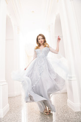 Fototapeta premium elegant young bride