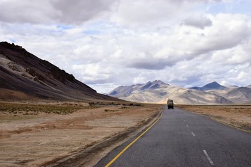 road in mountains