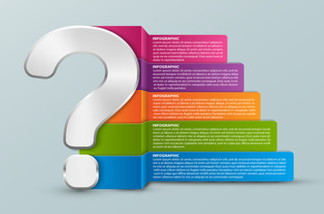 Infographics for business presentations or information banner.