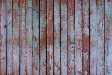 Peeled Painted Wooden Board