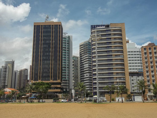 Fototapeta na wymiar Praia de Iracema Beach, Fortaleza, Ceara State, Brazil