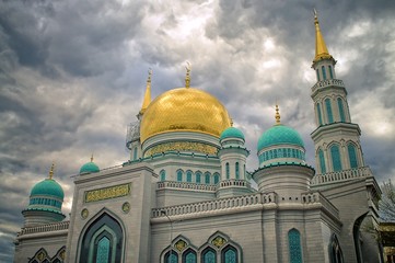 Moscow Cathedral Mosque, Russia