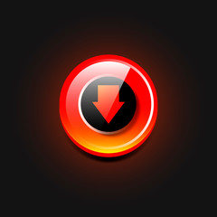 Orange button with arrow