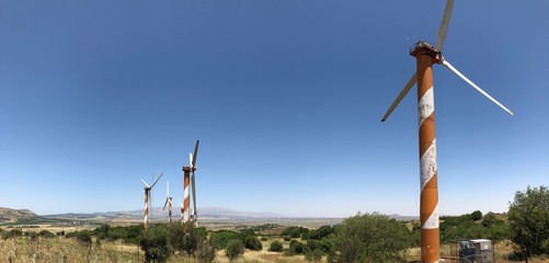 Wind turbine in Israel 