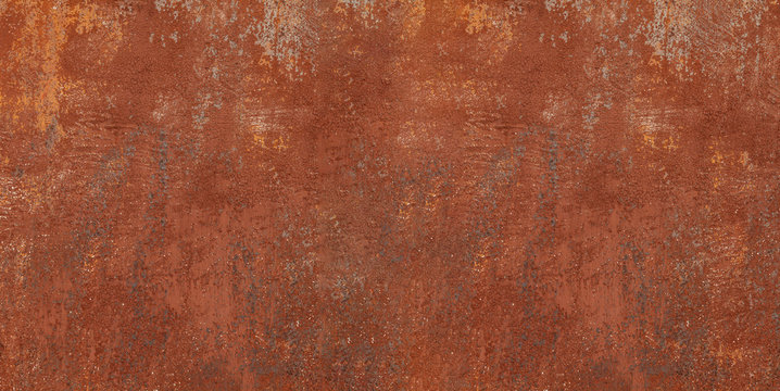Grunge rusted metal texture, rust and oxidized metal background. Old metal iron panel.